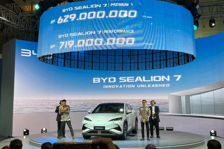 BYD Sealion 7 Resmi Meluncur, Harga mulai Rp 629 Juta