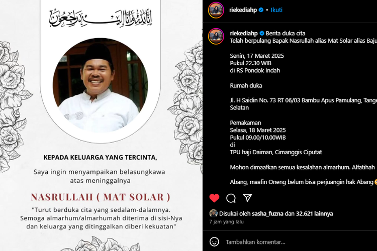 Tutup Usia, Berikut Profil dan Perjalanan Karier Mat Solar “Bajuri”