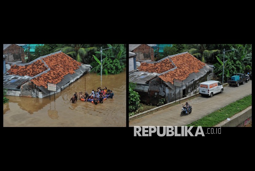 Kali Ciliwung Meluap Lagi, Puluhan RT di Jakarta Kebanjiran