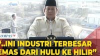 [FULL] Sambutan Presiden Prabowo di Peresmian Smelter Emas Freeport : Ini Kekuatan Indonesia