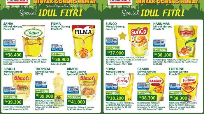 Promo Heboh Alfamart dan Indomaret untuk Nyepi dan Lebaran: Minyak Goreng Banyak Merk diskon Mulai 27 Maret