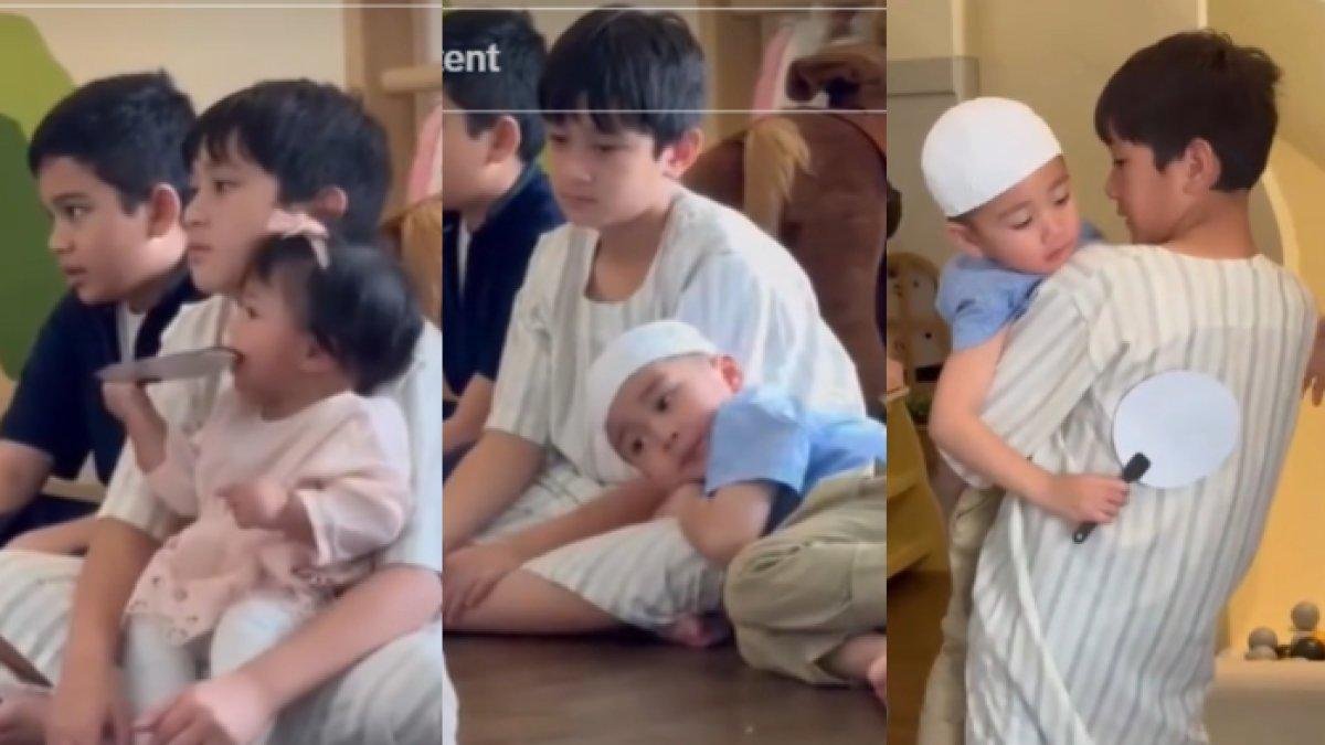 Gambaran Unik Anak-Anak Raffi Ahmad di Pesantren Kilat Ramadhan: Rafathar, Momong, dan Rayyanza