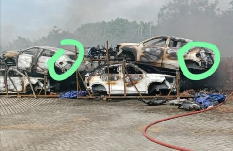 Mobil Chery Terbakar di Bekasi Akan Diturunkan dari Jalanan Permanen