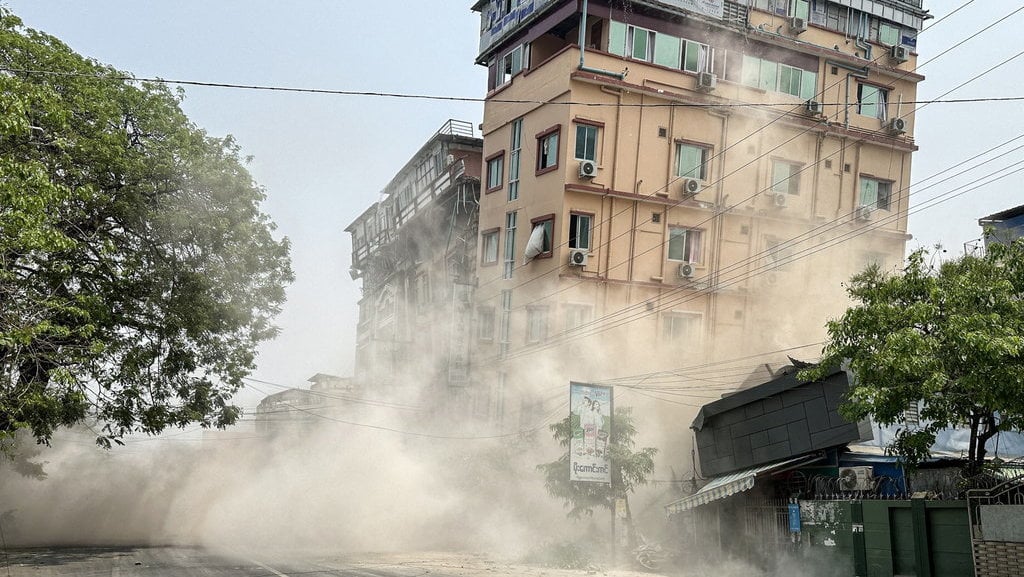 Myanmar Mengumumkan Seminggu Berkabung Nasional Pasca Gempa dahsyat