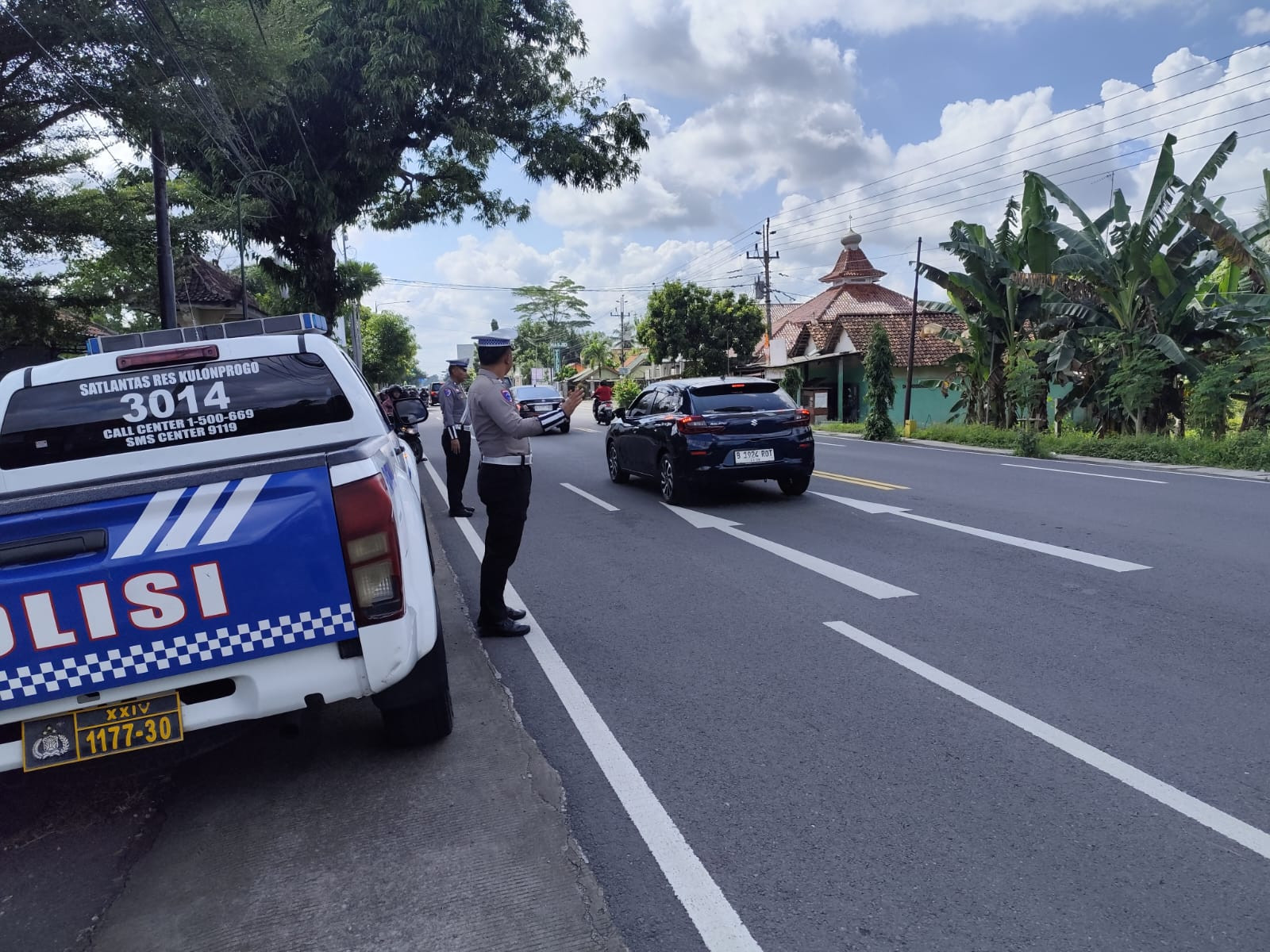 Arus Balik di Kulon Progo Semakin Padat dengan Kendaraan