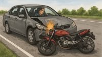 Kecelakaan Maut, Satu Tewas Akibat Tabrakan Motor