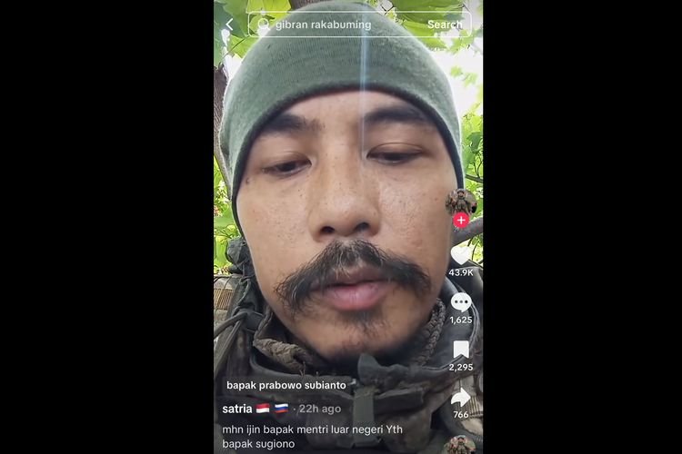 Teken Kontrak dengan Militer Rusia, Mantan Marinir Satria Arta Kumbara Kehilangan Kewarganegaraan