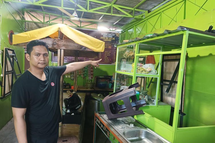 Warung Bakso Medan Diserang Preman, Ibu Trauma