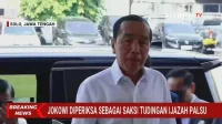 Jokowi Tiba di Solo, Diperiksa Terkait Ijazah Palsu