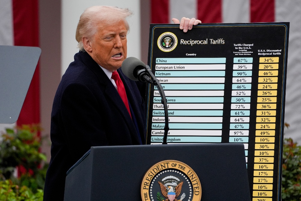 Tarif Trump Pamer Kemenangan, Klaim Lindungi Industri AS