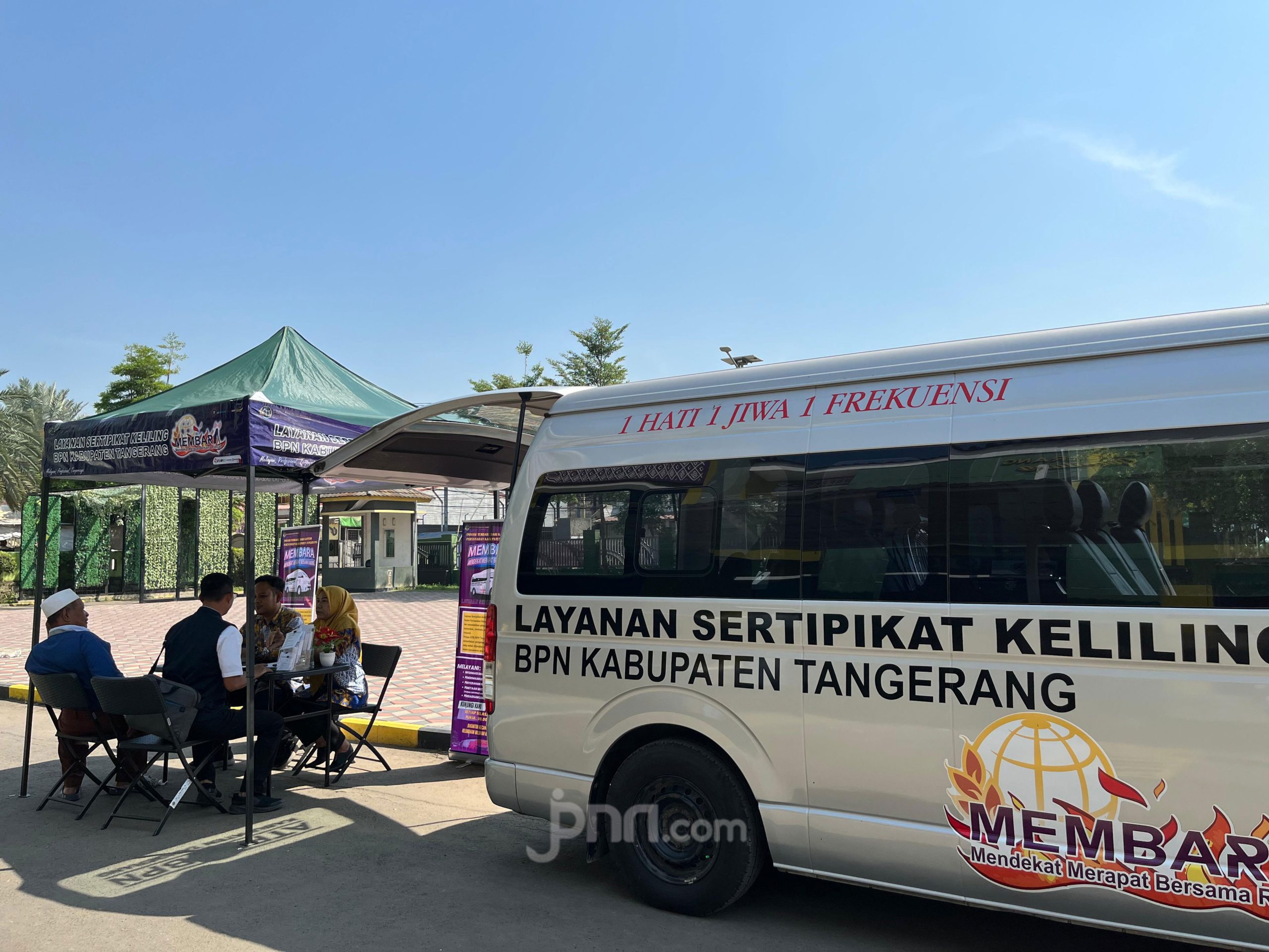 Inovasi Baru Kantor Pertanahan Tangerang Terinspirasi SIM Keliling