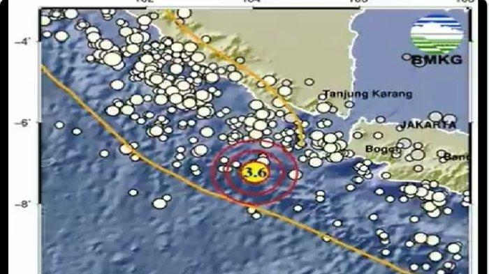 Gempa Bumi Terkini di Banten 31 Juli 2025, Lokasi dan Magnitudo dari BMKG