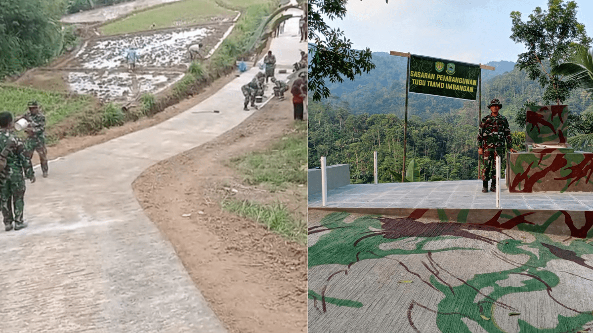 Hijaukan Desa, Bangkitkan Kesadaran: TMMD Kodim 0615 Kuningan Ajak Warga Sindangjawa Kelola Sampah