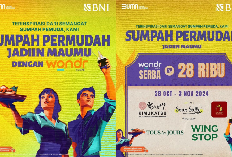 Daftar Promo Makanan dan Minuman Hari Sumpah Pemuda, Kenyang Tanpa Boros di Akhir Bulan