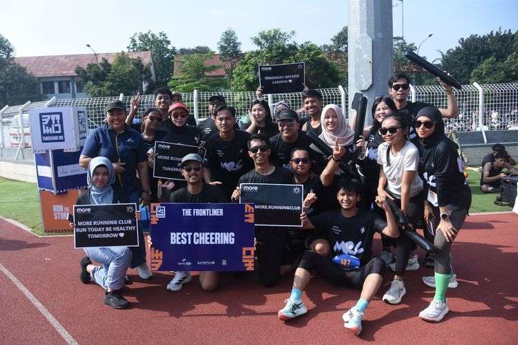 Pelari Komunitas Menuju Garis Terdepan Tangerang 10K