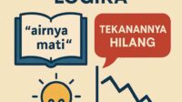 Air Mati atau Tekanan Hilang? Bahasa dan Logika Sains Bangsa Kita