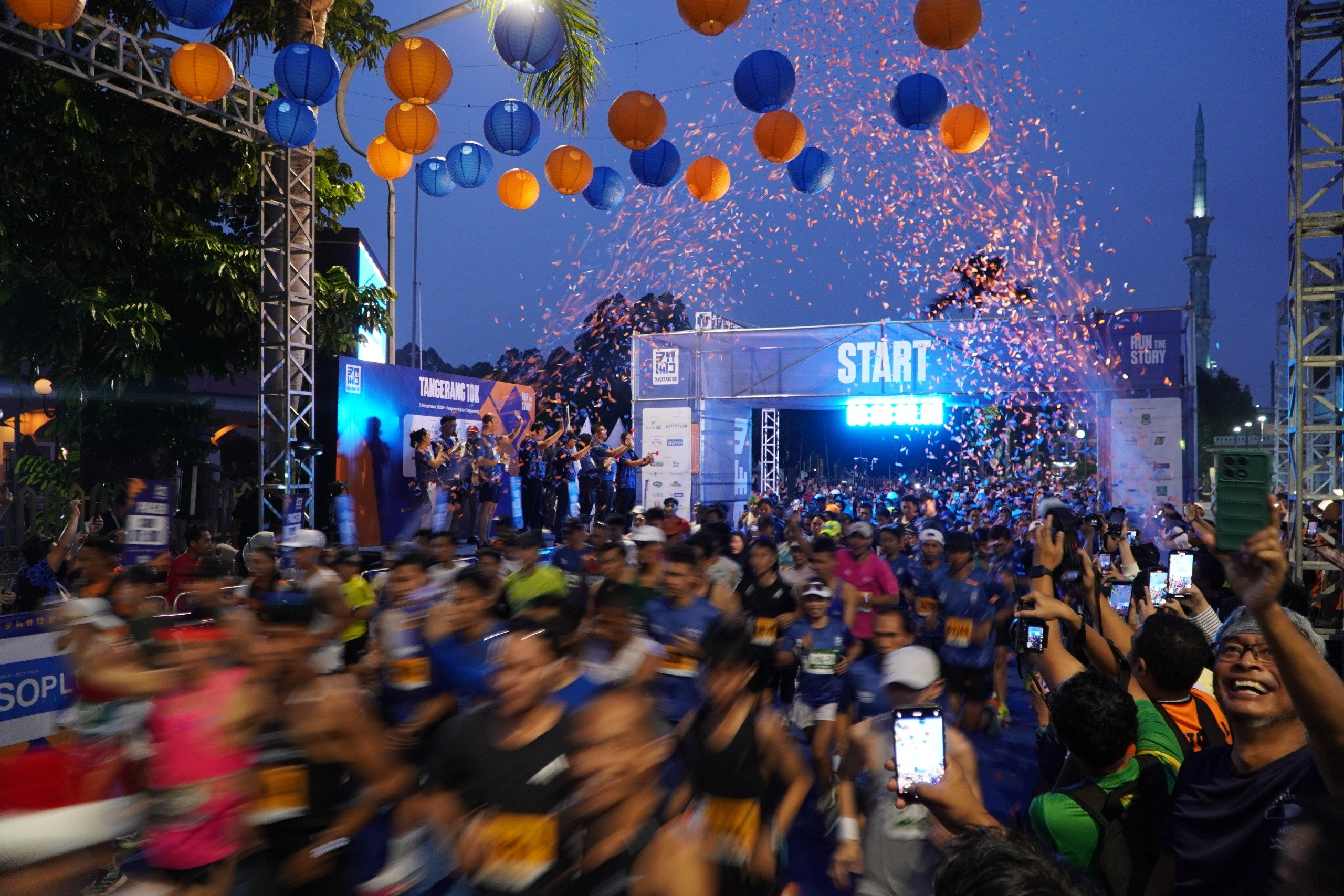 Tangerang 10K Berhasil, Bank bjb Tingkatkan Literasi Keuangan dan Gaya Hidup Aktif