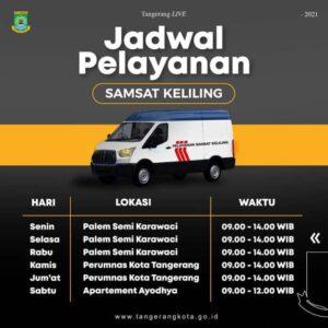 Jadwal Samsat Keliling Tangerang, 8 Desember 2025: Lokasi Terlengkap