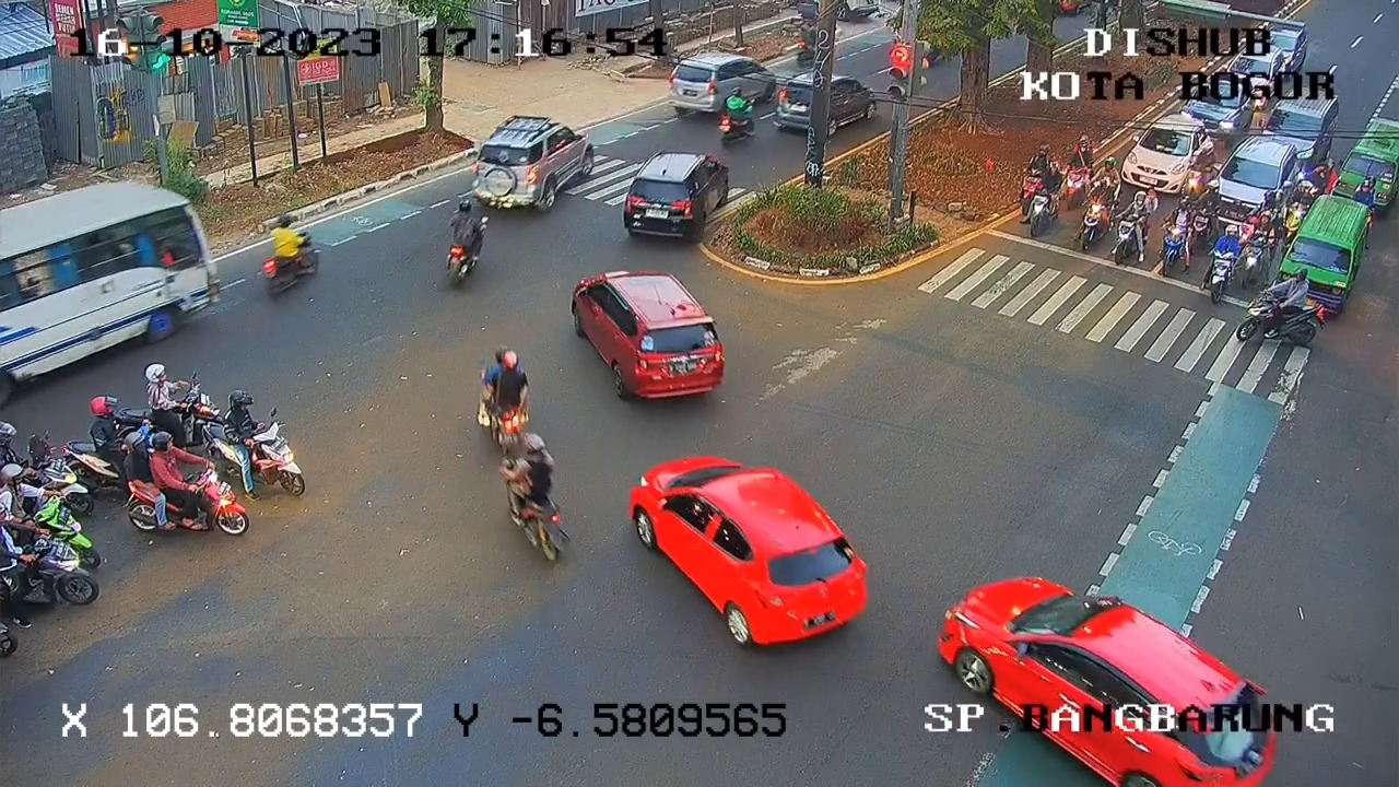 Lacak CCTV di Lampu Merah Kabupaten Tangerang via HP
