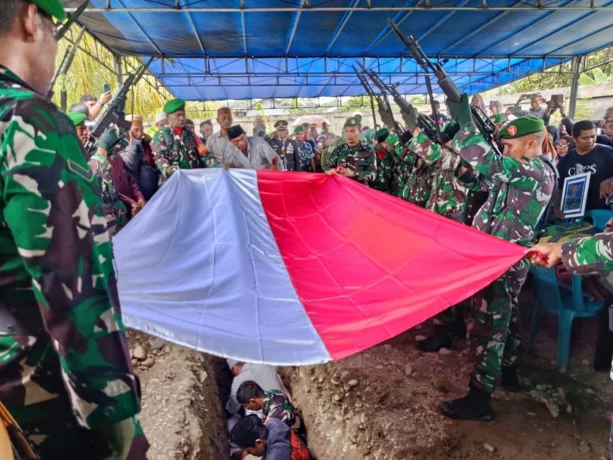 Dua senjata hilang saat TNI diserang