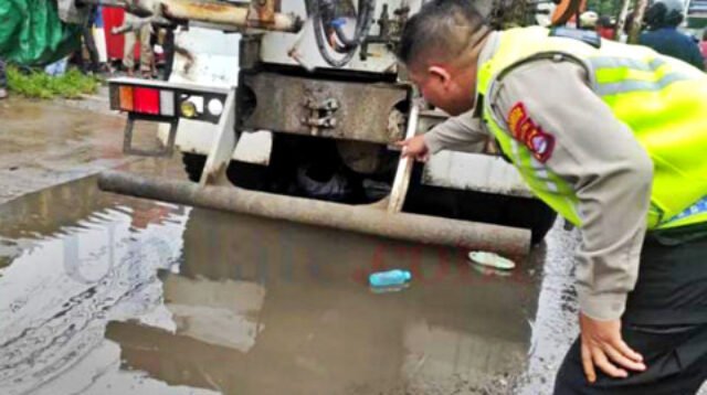 Hindari Lubang, Siswi SMA Tangerang Tewas Tertimpa Truk