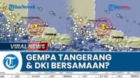 BMKG: Gempa 4,6 SR Guncang Tangerang Banten