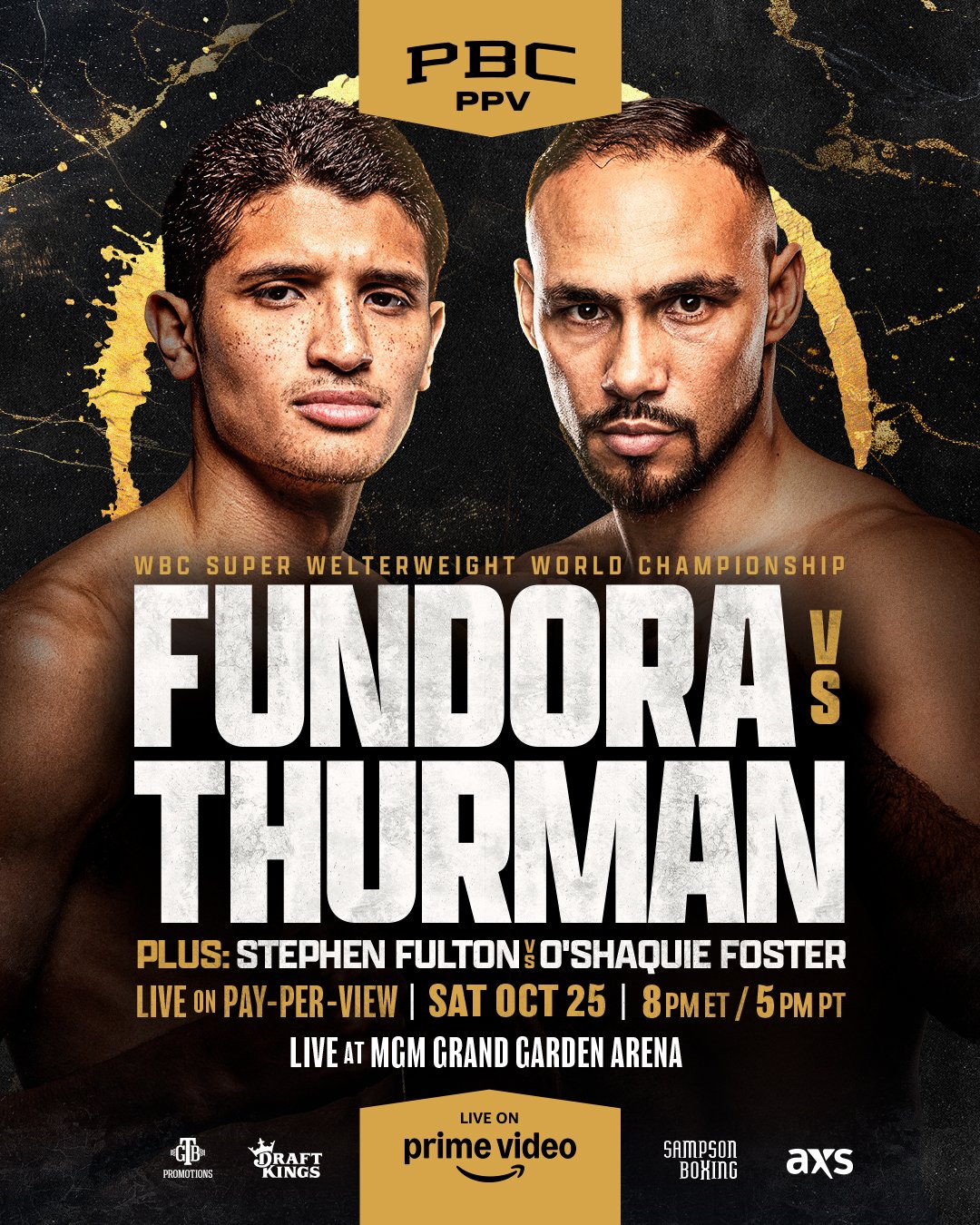 Live pagi ini: Jadwal pertandingan tinju Sebastian Fundora vs Keith Thurman tidak tayang di TV One