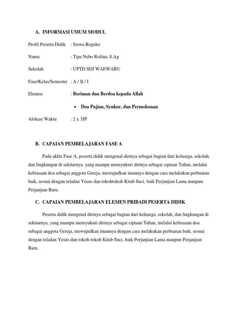 Inspirasi Doa Pagi: Syukur dan Permohonan