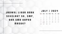 Kapan Jadwal Sekolah Siswa SD, SMP, dan SMA Usai Libur Lebaran?