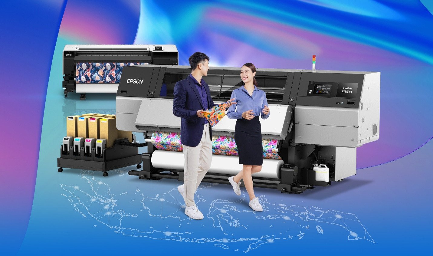 Epson-IDC: Teknologi Dye-Sublimation Digital Memacu Perubahan Industri Cetak Kain