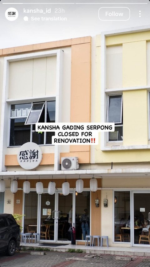 Restoran Jepang di Gading Serpong Tutup Usai Kena Tabrak Mobil