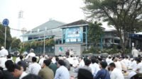 Ribuan Jemaah Padati Salat Idulfitri di Masjid Raya Bintaro Jaya dengan Meriahnya Tanjidor