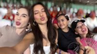 8 Potret Artis Nonton Timnas vs Saint Kitts and Nevis di GBK