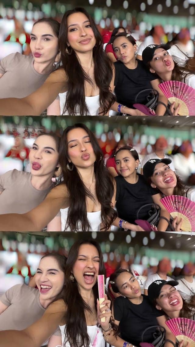 8 Potret Artis Nonton Timnas vs Saint Kitts and Nevis di GBK