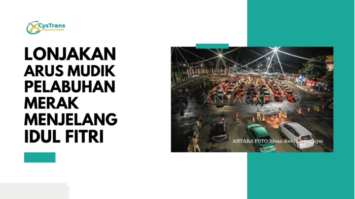H-1 Idul Fitri, Arus Pemudik di Pelabuhan Bakauheni-Merak Mulai Menurun