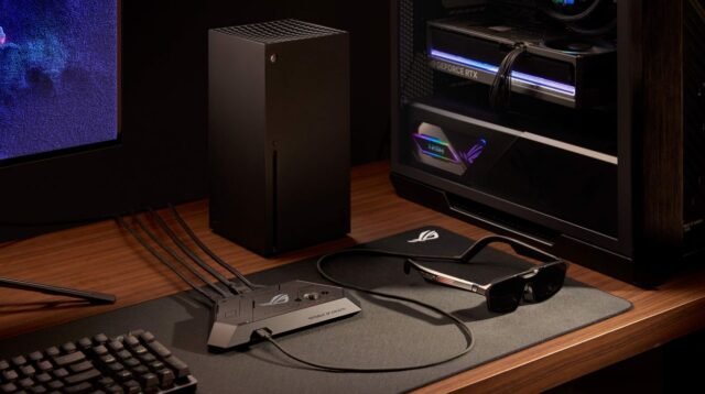 Asus ROG XREAL R1, Kacamata Gaming AR Pertama dengan Layar Micro-OLED 240Hz