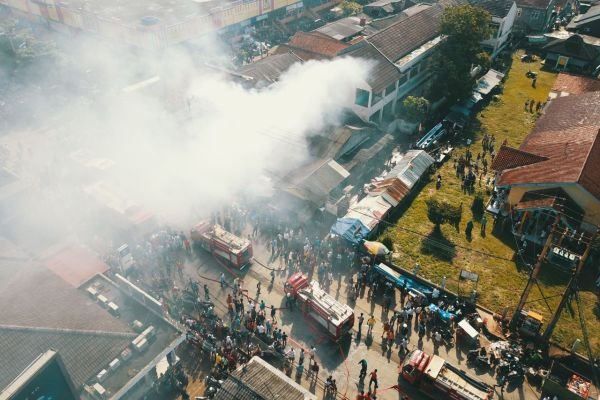 H-1 Lebaran, Santan Kelapa di Pasar Serpong Ludes dalam Hitungan Jam